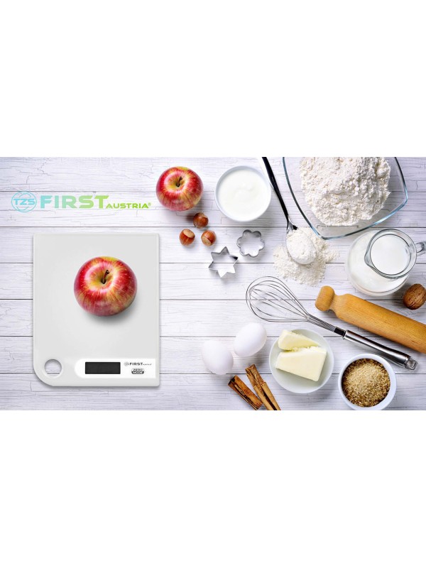 First Austria FA-6401-1 Ψηφιακή Ζυγαριά Κουζίνας 1gr/5kg White First Austria FA-6401-1 Ψηφιακή Ζυγαριά Κουζίνας 1gr/5kg White