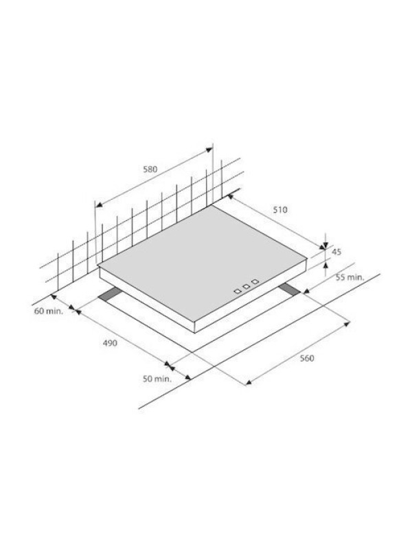 Beko HIC 64400 E Κεραμική Εστία Αυτόνομη με Λειτουργία Κλειδώματος 58x51εκ. Beko HIC 64400 E Κεραμική Εστία Αυτόνομη με Λειτουργία Κλειδώματος 58x51εκ.