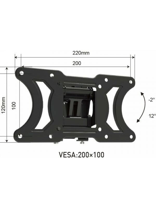 Osio OSM-7825 Βάση Τηλεόρασης Τοίχου έως 32" και 20kg Osio OSM-7825 Βάση Τηλεόρασης Τοίχου έως 32" και 20kg