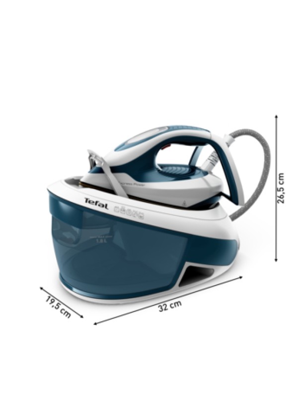 Tefal Express Power SV8111 Σύστημα Σιδερώματος 2800W Πίεσης 6.2bar με Δοχείο 1.8lt