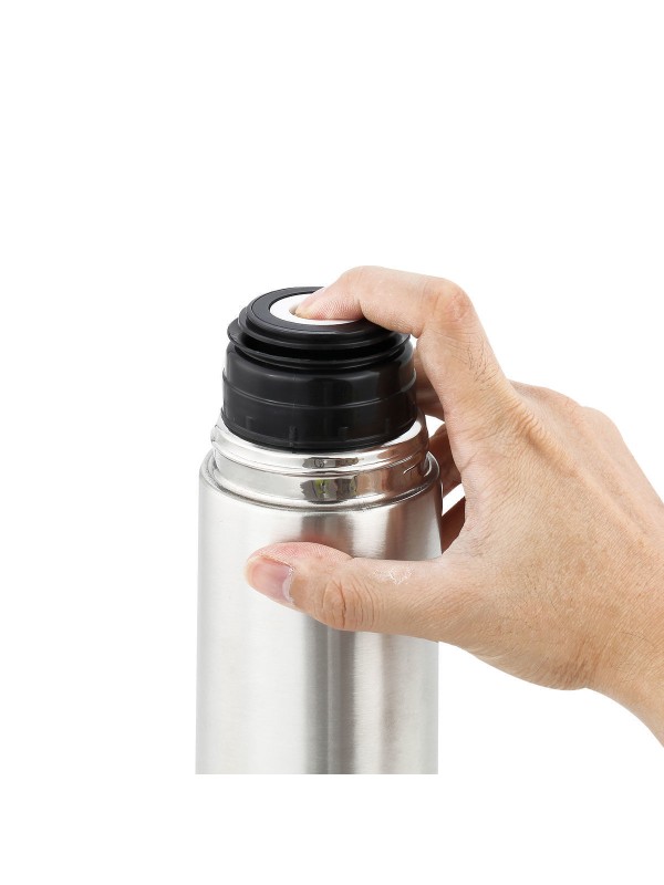 Estia Thermos Silver Μπουκάλι Θερμός 0.75lt 01-8307 Estia Thermos Silver Μπουκάλι Θερμός 0.75lt 01-8307