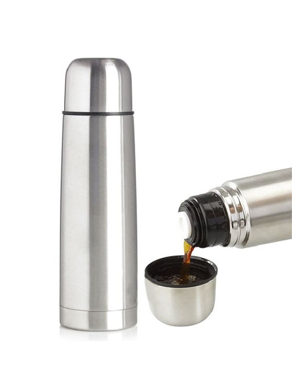 Estia Thermos Silver Μπουκάλι Θερμός 1lt 01-8314 Estia Thermos Silver Μπουκάλι Θερμός 1lt 01-8314