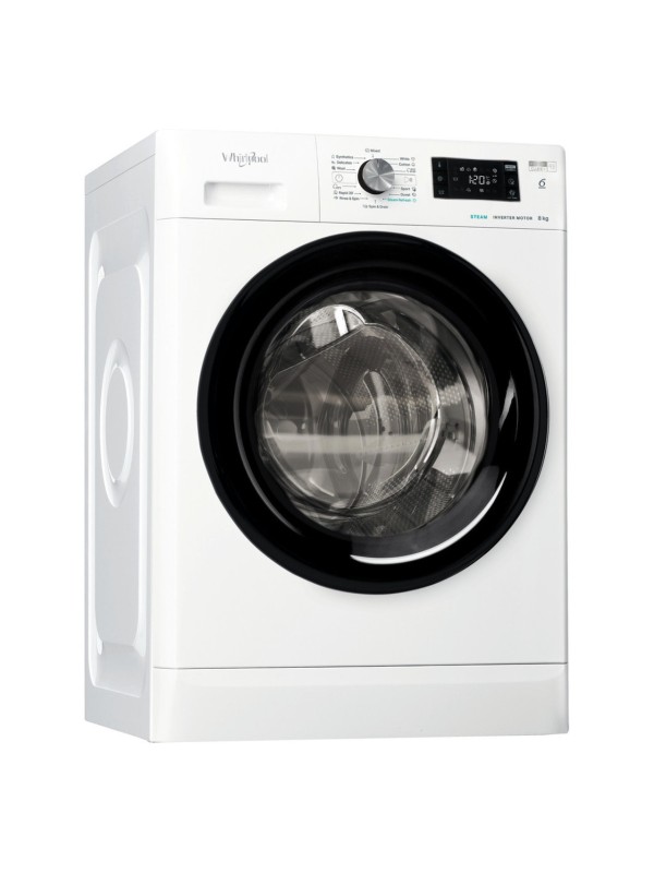 Whirlpool Πλυντήριο Ρούχων 8kg με Ατμό 1400 Στροφών FFB 8458 BV EE