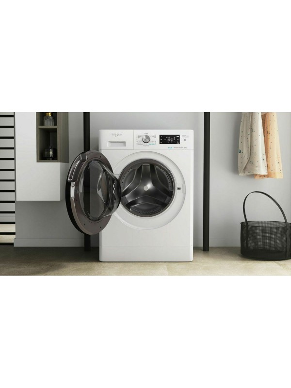 Whirlpool Πλυντήριο Ρούχων 8kg με Ατμό 1400 Στροφών FFB 8458 BV EE