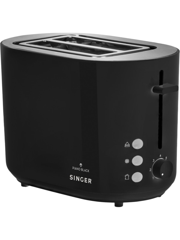 Singer TO-850 PBL Φρυγανιέρα 2 Θέσεων 850W Μαύρη Singer TO-850 PBL Φρυγανιέρα 2 Θέσεων 850W Μαύρη