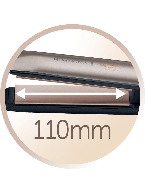 Remington Keratin Protect S8540 E51 Πρέσα Μαλλιών με Κεραμικές Πλάκες