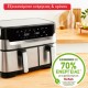 Tefal Easy Fry EY905D10 Φριτέζα Αέρος με Διπλό Αποσπώμενο Κάδο 8.3lt Tefal Easy Fry EY905D10 Φριτέζα Αέρος με Διπλό Αποσπώμενο Κάδο 8.3lt