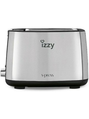 Izzy X-Press IZ-9100 Φρυγανιέρα 2 Θέσεων 800W Inox Izzy X-Press IZ-9100 Φρυγανιέρα 2 Θέσεων 800W Inox