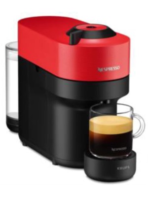 Krups XN920510 Vertuo Pop Καφετιέρα για Κάψουλες Vertuo Spicy Red