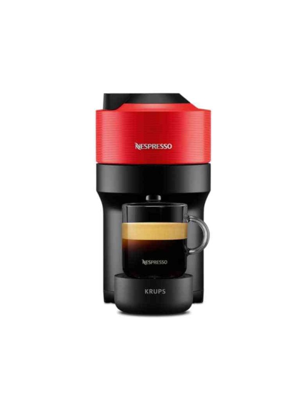 Krups XN920510 Vertuo Pop Καφετιέρα για Κάψουλες Vertuo Spicy Red