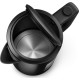 Philips HD9318/20 Βραστήρας 1.7lt 2200W Μαύρος Philips HD9318/20 Βραστήρας 1.7lt 2200W Μαύρος