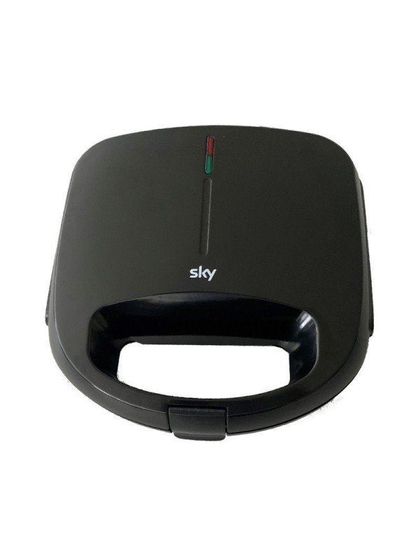 Τοστιέρα SKY AL-01 για 2 Τοστ 750W Μαύρη Τοστιέρα SKY AL-01 για 2 Τοστ 750W Μαύρη