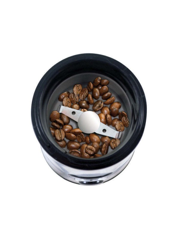 Taurus Aromatic 150 Ηλεκτρικός Μύλος Καφέ 150W με Χωρητικότητα 50gr Ασημί