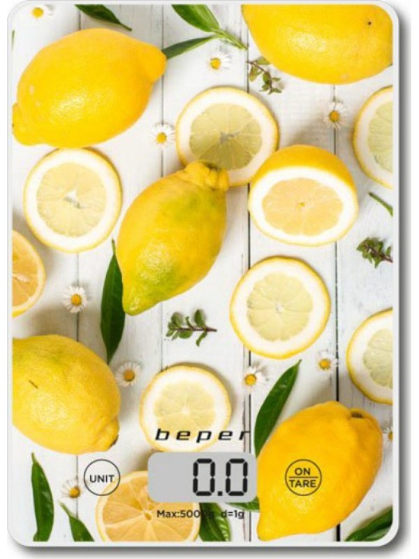 Ψηφιακή Ζυγαριά Κουζίνας Beper BP-800 1gr/5kg Πολύχρωμη Ψηφιακή Ζυγαριά Κουζίνας Beper BP-800 1gr/5kg Πολύχρωμη