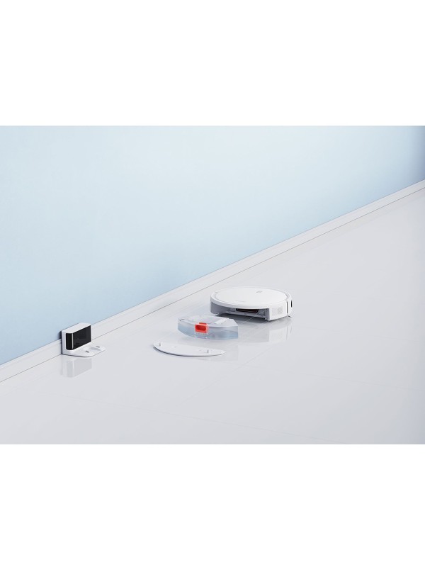 Xiaomi Robot Vacuum E10 Σκούπα Ρομπότ για Σκούπισμα & Σφουγγάρισμα με Wi-Fi Λευκή