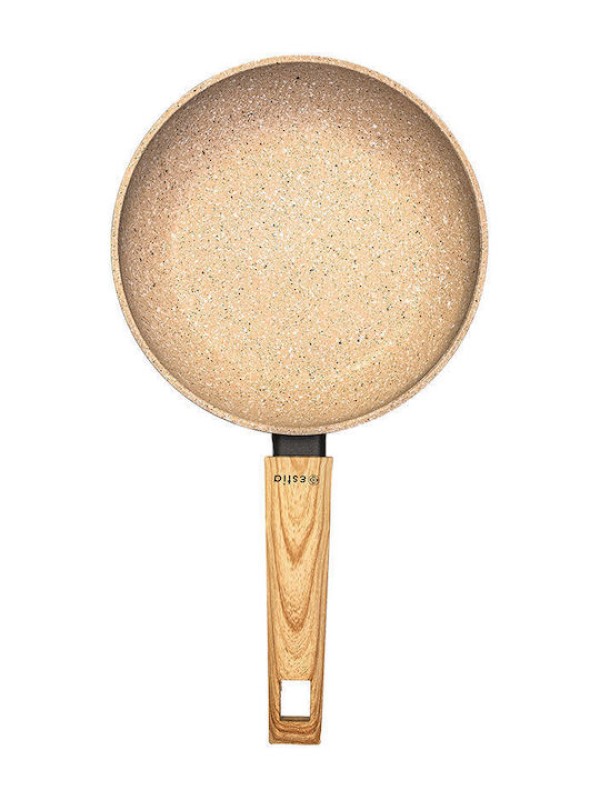 Estia Earth Τηγάνι από Αλουμίνιο με Αντικολλητική Επίστρωση 24cm Estia Earth Τηγάνι από Αλουμίνιο με Αντικολλητική Επίστρωση 24cm