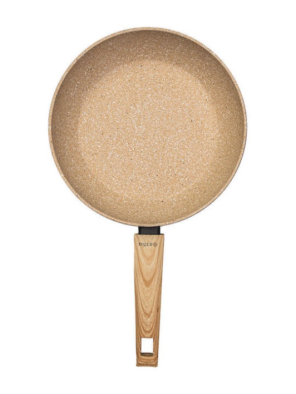 Estia Earth Τηγάνι από Αλουμίνιο με Επίστρωση από Πέτρα 28cm Estia Earth Τηγάνι από Αλουμίνιο με Επίστρωση από Πέτρα 28cm