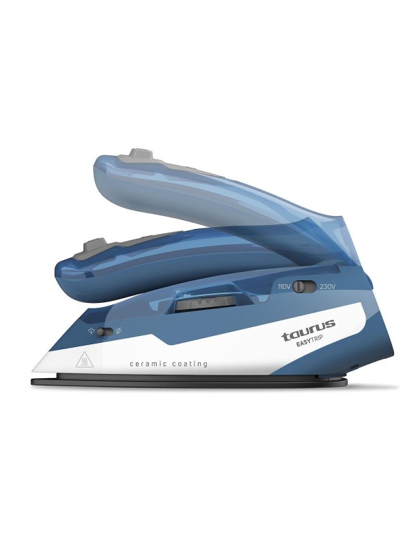 Taurus Easy Trip Σίδερο Ατμού 1000W με Κεραμική Πλάκα και Συνεχόμενη Παροχή 40gr/min Taurus Easy Trip Σίδερο Ατμού 1000W με Κεραμική Πλάκα και Συνεχόμενη Παροχή 40gr/min