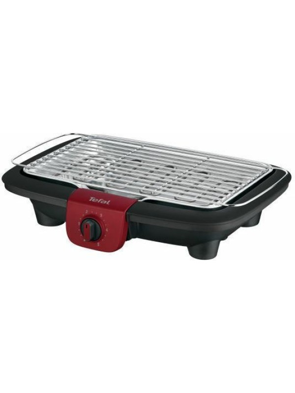 Tefal BG90E5 BBQ Easygrill Επιτραπέζια Ηλεκτρική Ψησταριά Σχάρας 2300W με Ρυθμιζόμενο Θερμοστάστη 37x23.5εκ. Tefal BG90E5 BBQ Easygrill Επιτραπέζια Ηλεκτρική Ψησταριά Σχάρας 2300W με Ρυθμιζόμενο Θερμοστάστη 37x23.5εκ.