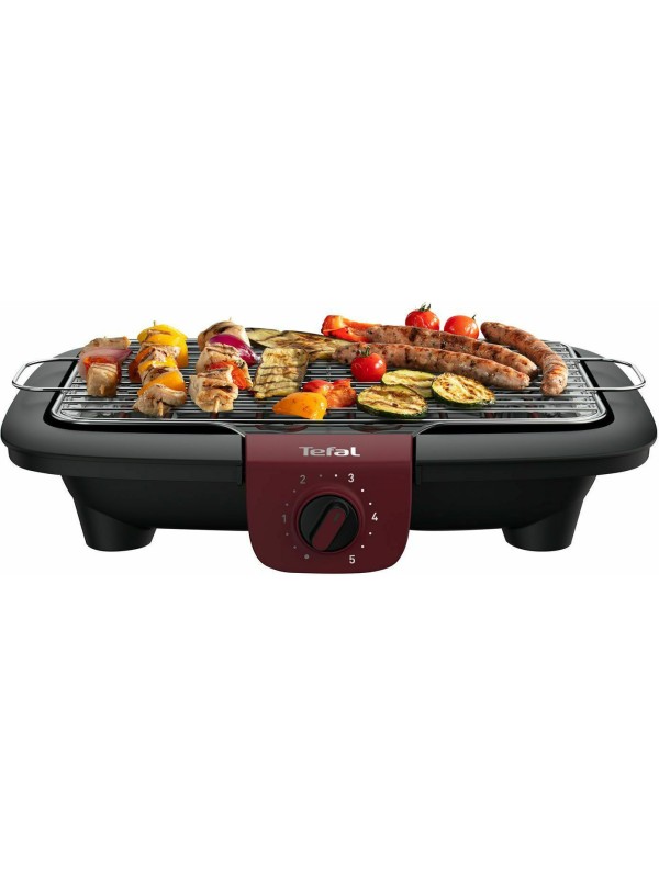 Tefal BG90E5 BBQ Easygrill Επιτραπέζια Ηλεκτρική Ψησταριά Σχάρας 2300W με Ρυθμιζόμενο Θερμοστάστη 37x23.5εκ. Tefal BG90E5 BBQ Easygrill Επιτραπέζια Ηλεκτρική Ψησταριά Σχάρας 2300W με Ρυθμιζόμενο Θερμοστάστη 37x23.5εκ.