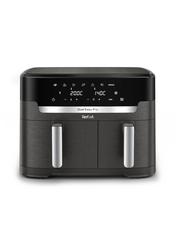 Tefal EY942HEO Easy Fry Air Fryer με Διπλό Αποσπώμενο Κάδο 11lt Γκρι Tefal EY942HEO Easy Fry Air Fryer με Διπλό Αποσπώμενο Κάδο 11lt Γκρι