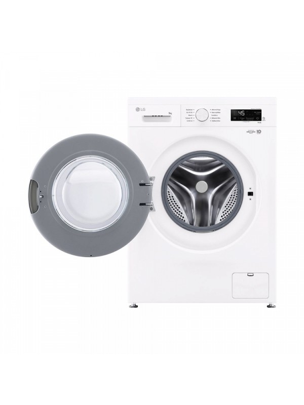 LG Πλυντήριο Ρούχων 9kg με Ατμό 1400 Στροφών F4X1009NWH LG Πλυντήριο Ρούχων 9kg με Ατμό 1400 Στροφών F4X1009NWH