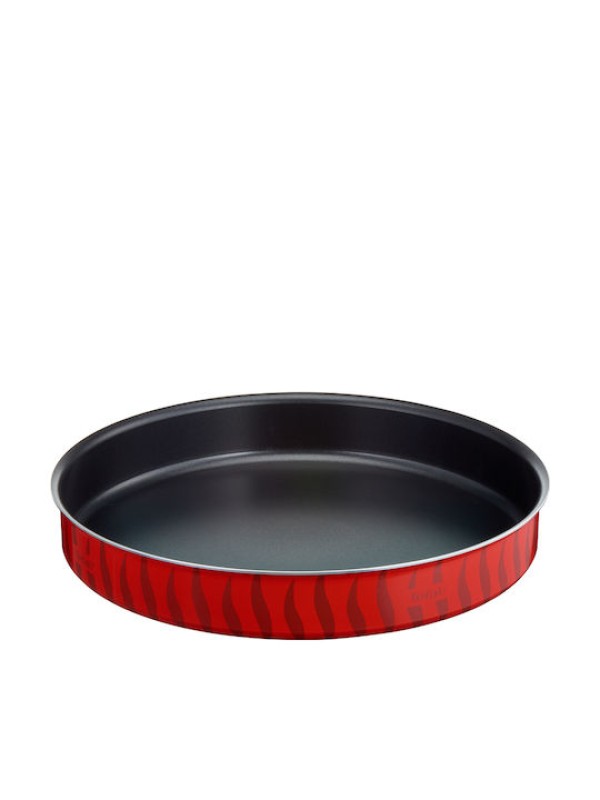 Tefal Coral Flame Ταψί Στρογγυλό Αλουμινίου με Αντικολλητική Επίστρωση 30cm Tefal Coral Flame Ταψί Στρογγυλό Αλουμινίου με Αντικολλητική Επίστρωση 30cm