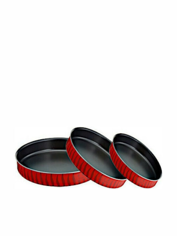 Tefal Coral Flame Ταψί Στρογγυλό Αλουμινίου με Αντικολλητική Επίστρωση 30cm Tefal Coral Flame Ταψί Στρογγυλό Αλουμινίου με Αντικολλητική Επίστρωση 30cm