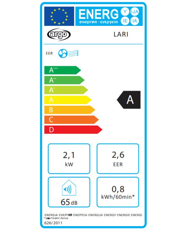ΚΛΙΜ/ΚΑ ARGO LARI 537 RG 70002 ΦΟΡΗΤΟ 8000 BTU ΨΥΞΗΣ ΚΛΙΜ/ΚΑ ARGO LARI 537 RG 70002 ΦΟΡΗΤΟ 8000 BTU ΨΥΞΗΣ