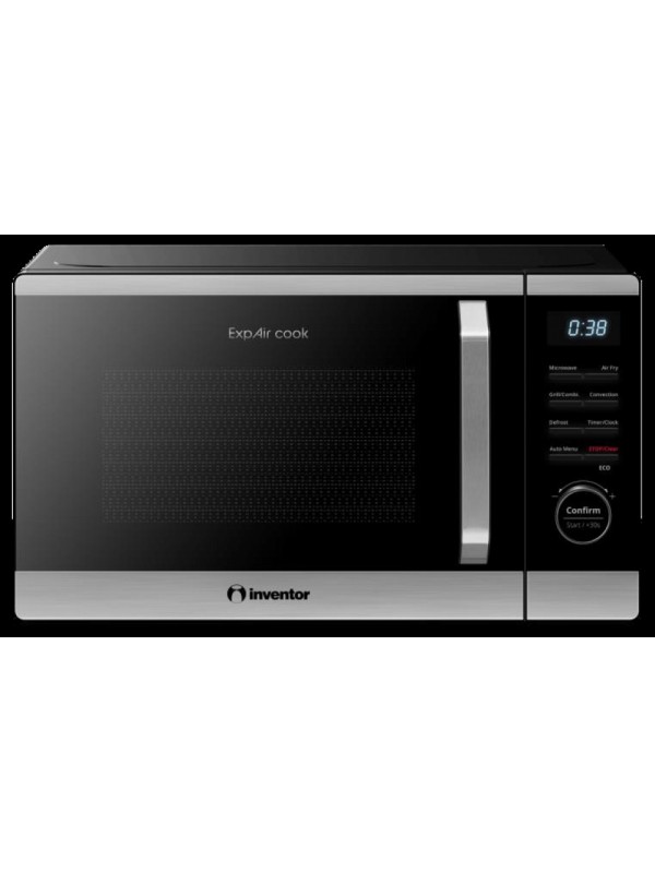 Inventor MWO-AF-23LT-BD ExpAir Φούρνος Μικροκυμάτων με λειτουργία Air Fryer Inventor MWO-AF-23LT-BD ExpAir Φούρνος Μικροκυμάτων με λειτουργία Air Fryer