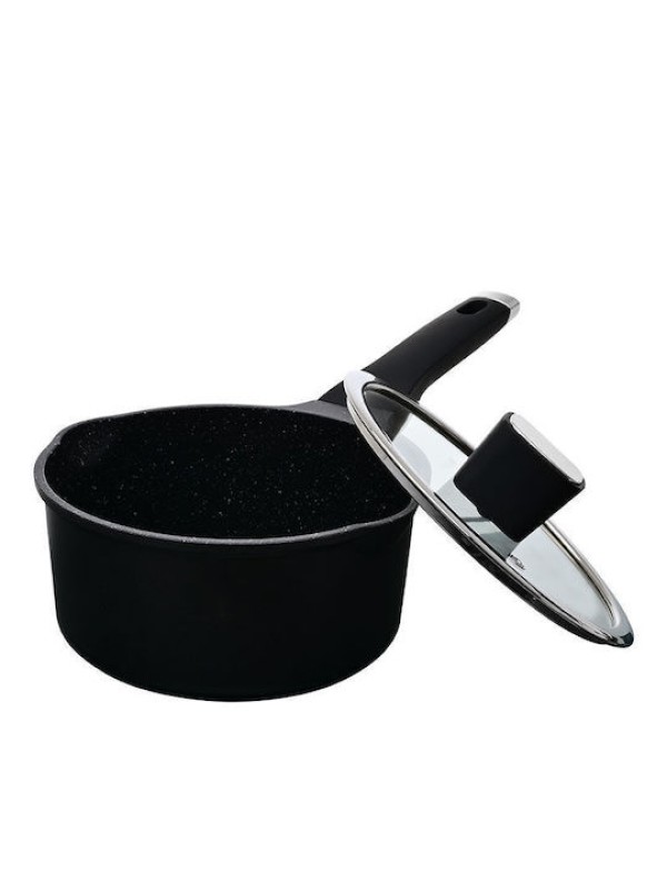 Estia Nordic Κατσαρολάκι Γάλακτος από Χυτό Αλουμίνιο με Αντικολλητική Επίστρωση 18cm