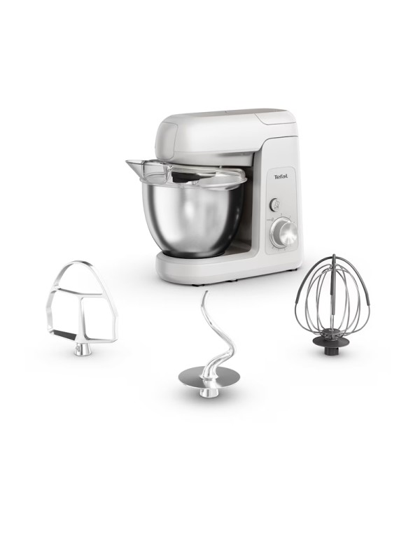 Tefal QB520B38 Κουζινομηχανή 1100W με Ανοξείδωτο Κάδο 4.6lt Tefal QB520B38 Κουζινομηχανή 1100W με Ανοξείδωτο Κάδο 4.6lt