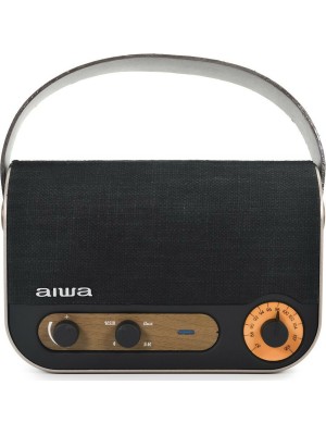 Aiwa RBTU-600 Φορητό Ραδιόφωνο Επαναφορτιζόμενο με Bluetooth και USB Μαύρο Aiwa RBTU-600 Φορητό Ραδιόφωνο Επαναφορτιζόμενο με Bluetooth και USB Μαύρο