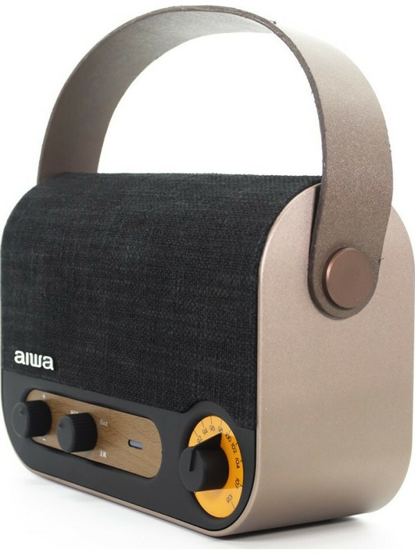 Aiwa RBTU-600 Φορητό Ραδιόφωνο Επαναφορτιζόμενο με Bluetooth και USB Μαύρο Aiwa RBTU-600 Φορητό Ραδιόφωνο Επαναφορτιζόμενο με Bluetooth και USB Μαύρο