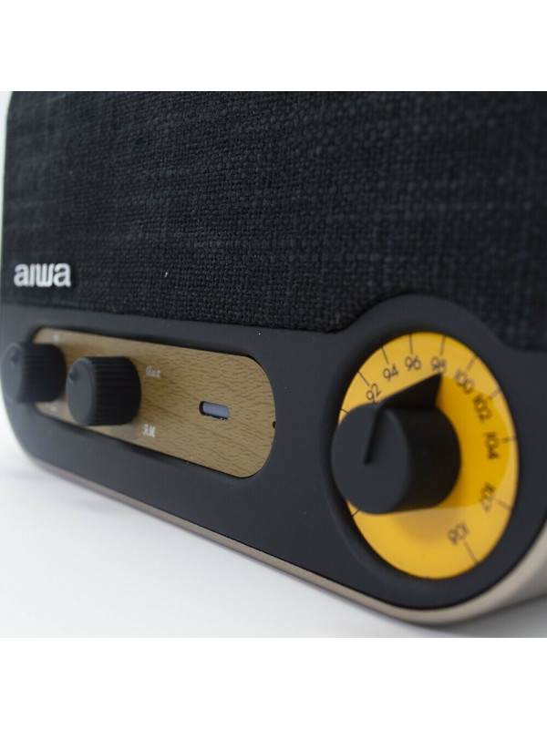 Aiwa RBTU-600 Φορητό Ραδιόφωνο Επαναφορτιζόμενο με Bluetooth και USB Μαύρο Aiwa RBTU-600 Φορητό Ραδιόφωνο Επαναφορτιζόμενο με Bluetooth και USB Μαύρο