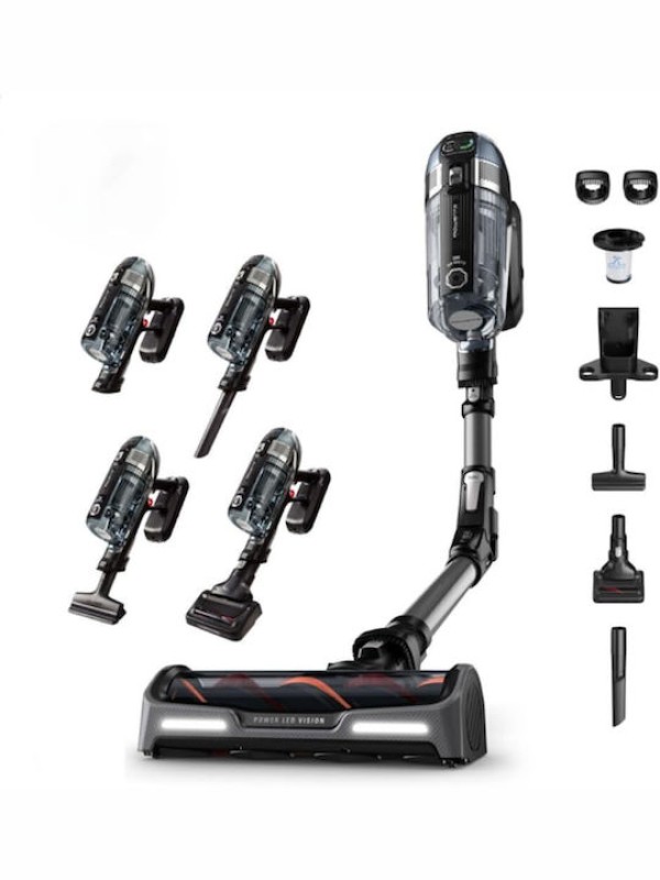 Rowenta X-Force Flex 14.60 RH99A9W Επαναφορτιζόμενη Σκούπα Stick & Χειρός 32.4V Μπλε Rowenta X-Force Flex 14.60 RH99A9W Επαναφορτιζόμενη Σκούπα Stick & Χειρός 32.4V Μπλε