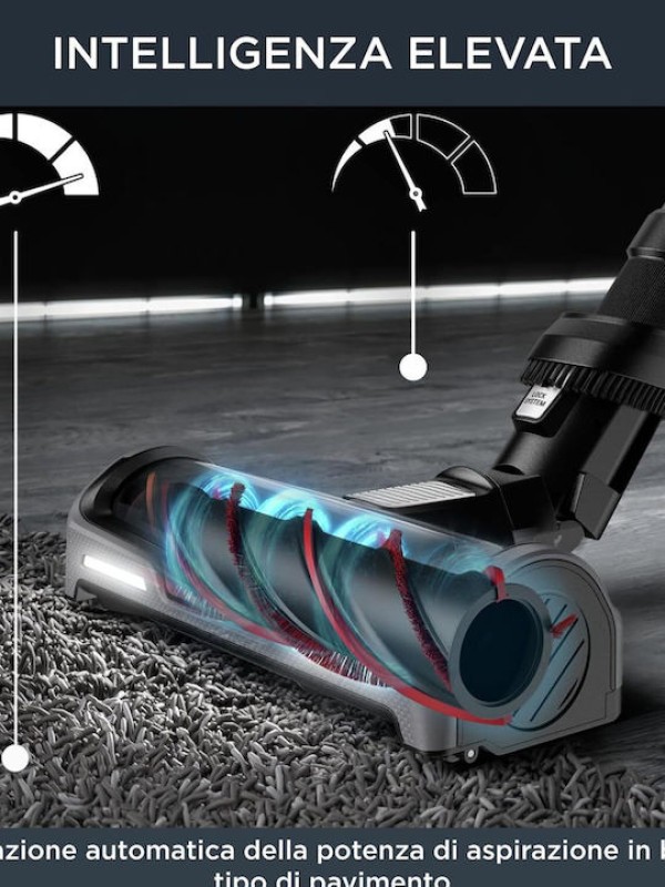 Rowenta X-Force Flex 14.60 RH99A9W Επαναφορτιζόμενη Σκούπα Stick & Χειρός 32.4V Μπλε Rowenta X-Force Flex 14.60 RH99A9W Επαναφορτιζόμενη Σκούπα Stick & Χειρός 32.4V Μπλε