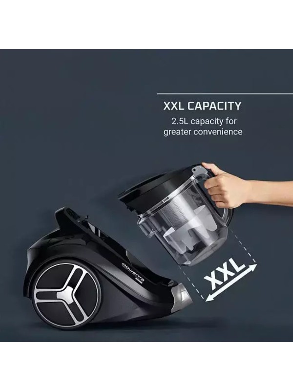 Rowenta RO4B25 Compact Power Xxl Ηλεκτρική Σκούπα 900W με Κάδο 2.5lt Μαύρη Rowenta RO4B25 Compact Power Xxl Ηλεκτρική Σκούπα 900W με Κάδο 2.5lt Μαύρη