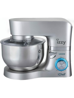 Izzy S1503 Super Chef Κουζινομηχανή 1400W με Ανοξείδωτο Κάδο 6lt    