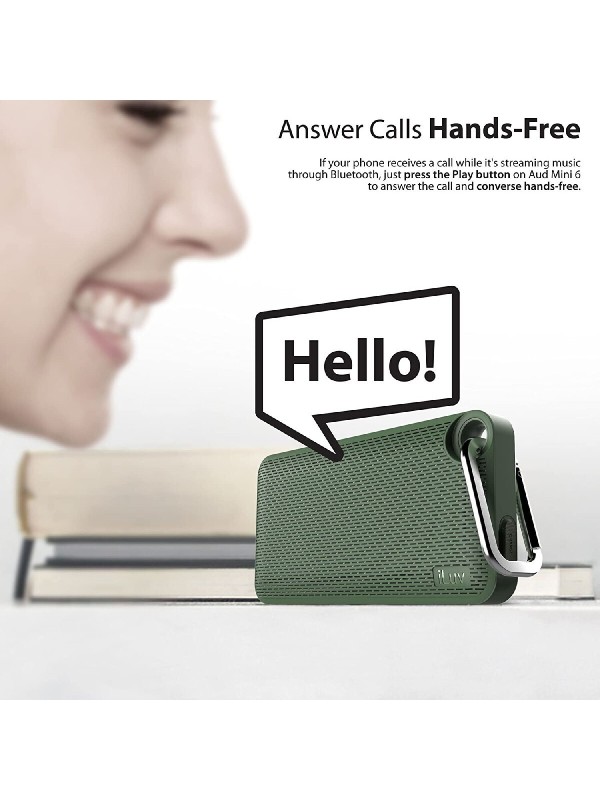 iLuv Aud Mini Smart 6 Ηχείο Bluetooth 1W Πράσινο iLuv Aud Mini Smart 6 Ηχείο Bluetooth 1W Πράσινο