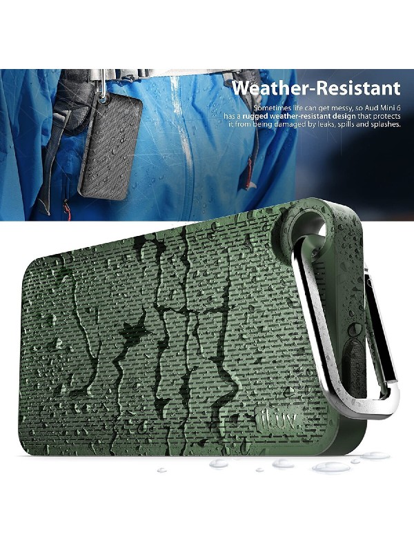 iLuv Aud Mini Smart 6 Ηχείο Bluetooth 1W Πράσινο iLuv Aud Mini Smart 6 Ηχείο Bluetooth 1W Πράσινο