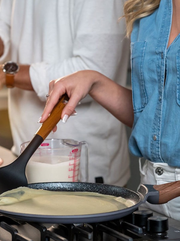 Estia Stone Κρεπιέρα από Χυτό Αλουμίνιο με Αντικολλητική Επίστρωση 28cm Estia Stone Κρεπιέρα από Χυτό Αλουμίνιο με Αντικολλητική Επίστρωση 28cm