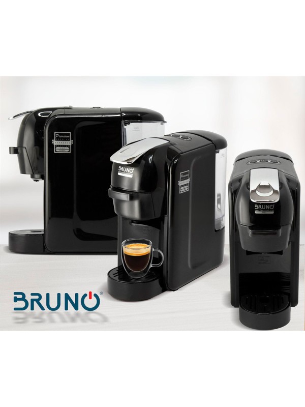  Bruno 3 σε 1 Multi Capsule Πίεσης 19bar Μαύρη BRN-0124