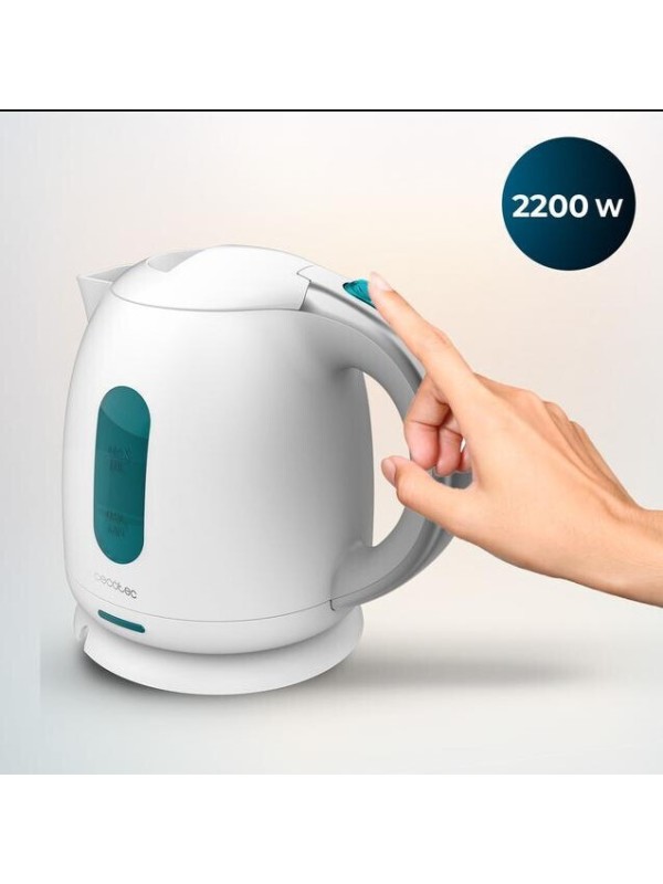  Cecotec Thermosense 180 Βραστήρας 1.7lt 2200W Λευκός 01418
