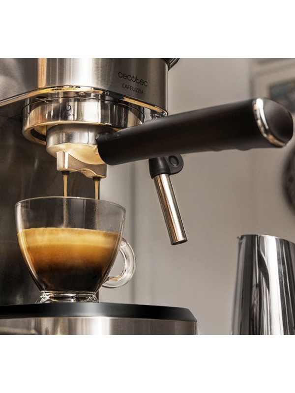  Cecotec Cafelizzia 790 Μηχανή Espresso 1350W Πίεσης 20bar Ασημί 01582