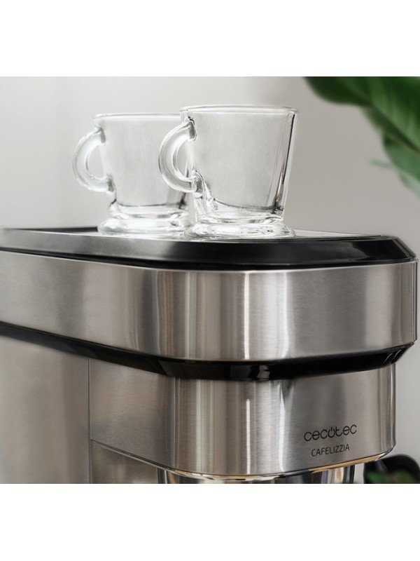  Cecotec Cafelizzia 790 Μηχανή Espresso 1350W Πίεσης 20bar Ασημί 01582