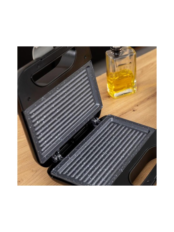  Cecotec Rock'ntoast Τοστιέρα για 2 Τοστ 800W Inox 02958