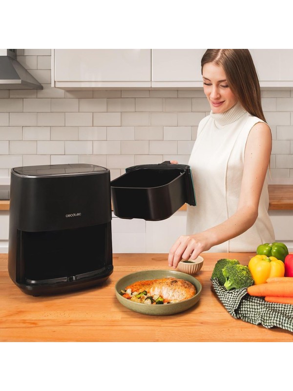  Cecotec Cecofry Fantastik 5500 Air Fryer 5.5lt Μαύρο 03297