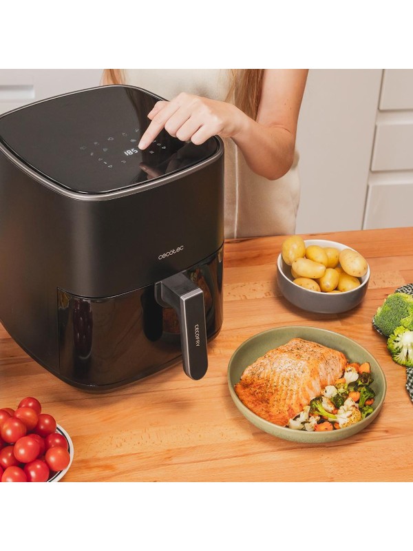  Cecotec Cecofry Fantastik 5500 Air Fryer 5.5lt Μαύρο 03297