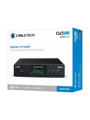 Cabletech DM-0338A Ψηφιακός Δέκτης Mpeg-4 SD (480p) Σύνδεσεις SCART / HDMI / USB